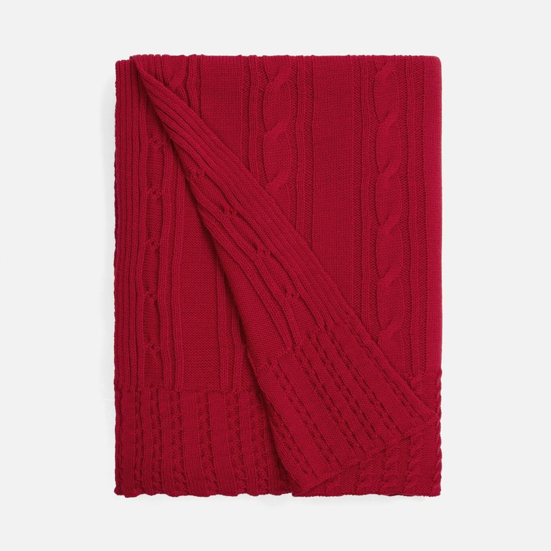 Плед Remitt (красный)