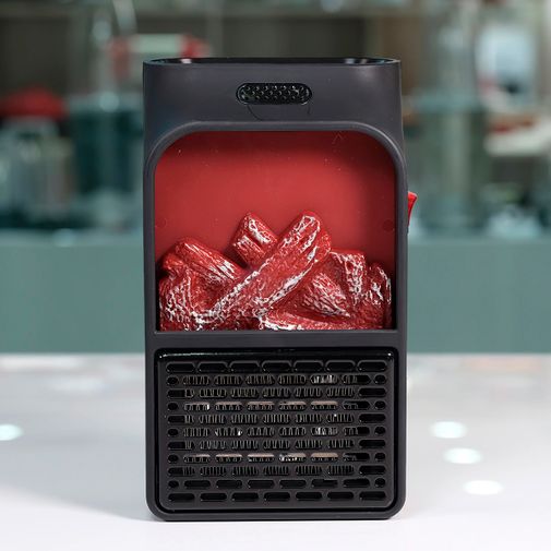 Портативный мини-обогреватель с пультом Flame Heater