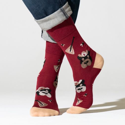 Носки Клюквенная тема