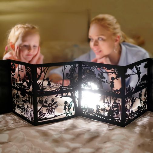 Книга Театр теней Дюймовочка Книга Театр теней Дюймовочка