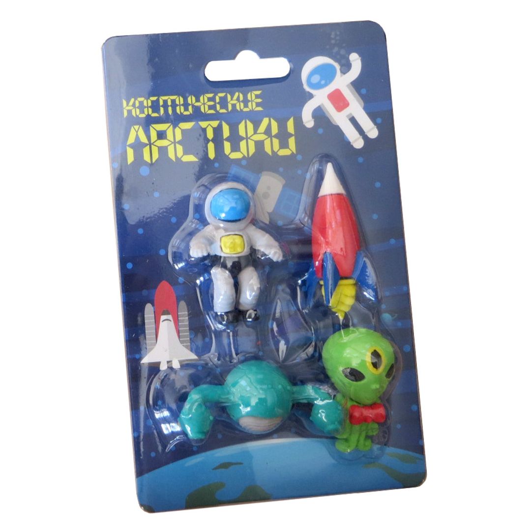 Набор ластиков Космос (5 шт)