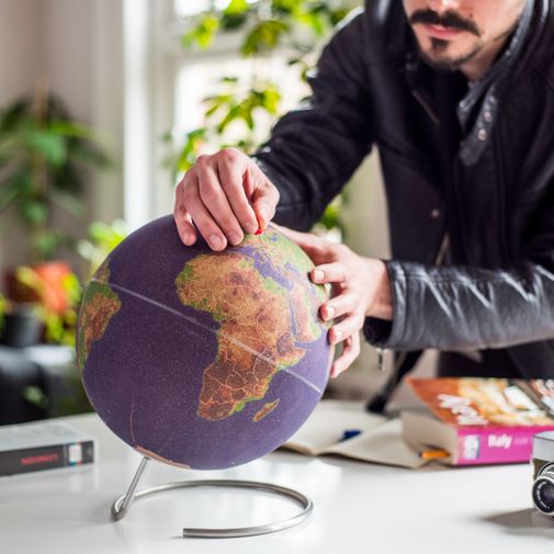 Пробковый глобус Cork Globe цветной Пробковый глобус Cork Globe цветной