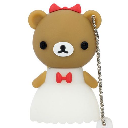 Флешка Медведица в платье 64 Гб