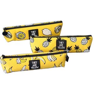 Пенал Желтые фрукты They are yellow Пенал Желтые фрукты They are yellow