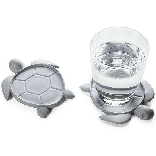 Подставка под стаканы Save Turtle (Серый)