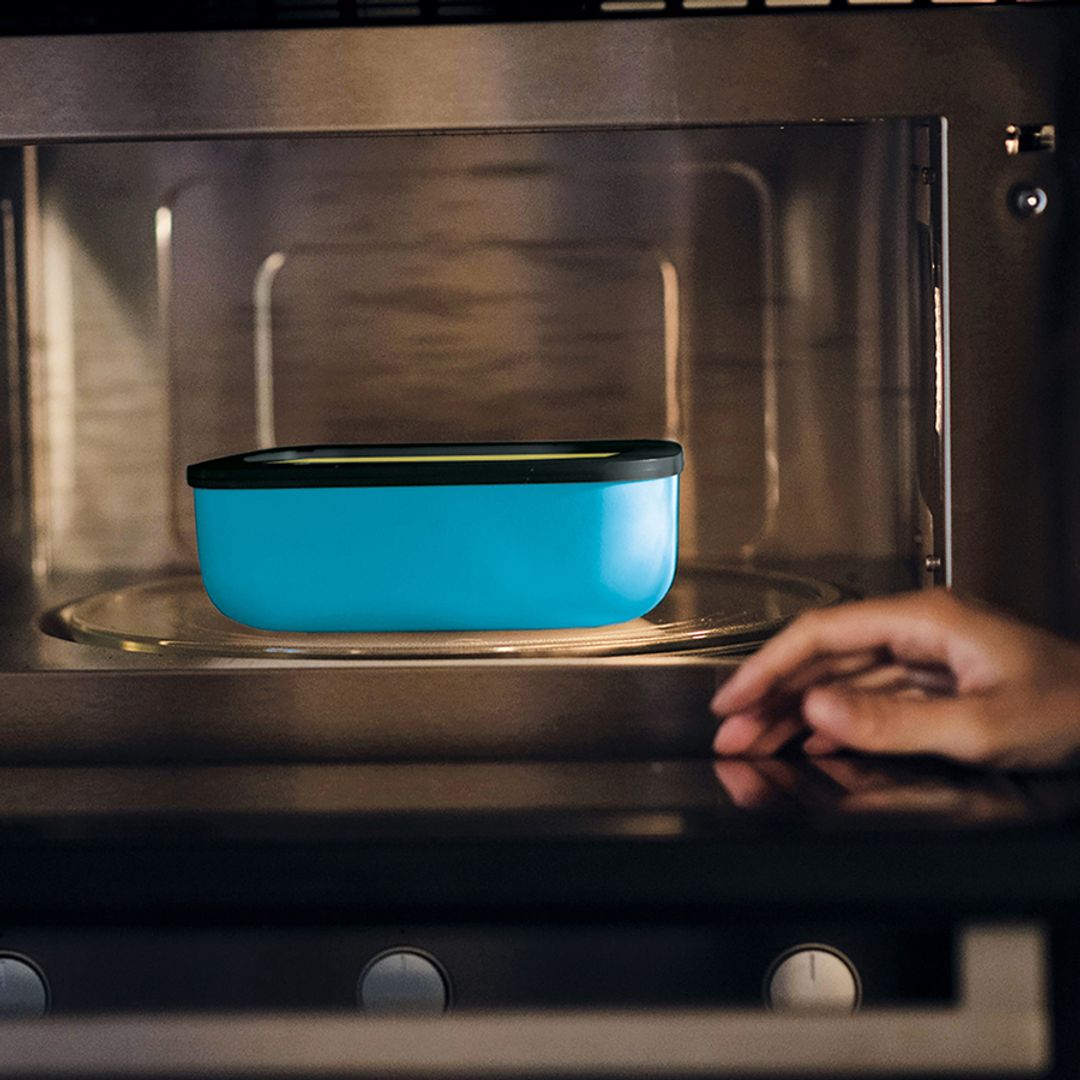 Ланч-бокc On The Go желтый-синий (900 мл) Ланч-бокc On The Go желтый-синий (900 мл)