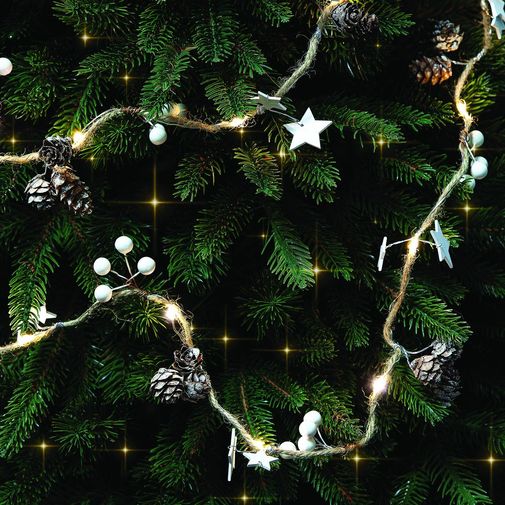 Светодиодная гирлянда Cones and Berries Светодиодная гирлянда Cones and Berries