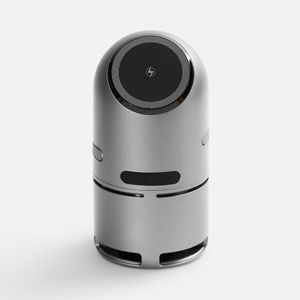 Bluetooth-колонка с беспроводной зарядкой Droid (серый) Bluetooth-колонка с беспроводной зарядкой Droid (серый)