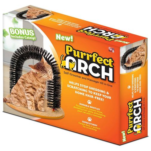 Когтеточка со щеткой Purrfect Arch Когтеточка со щеткой Purrfect Arch