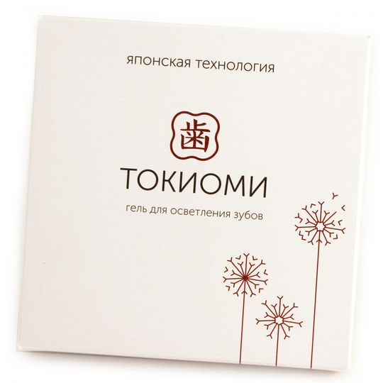 Гель для осветления зубов Токиоми Упаковка