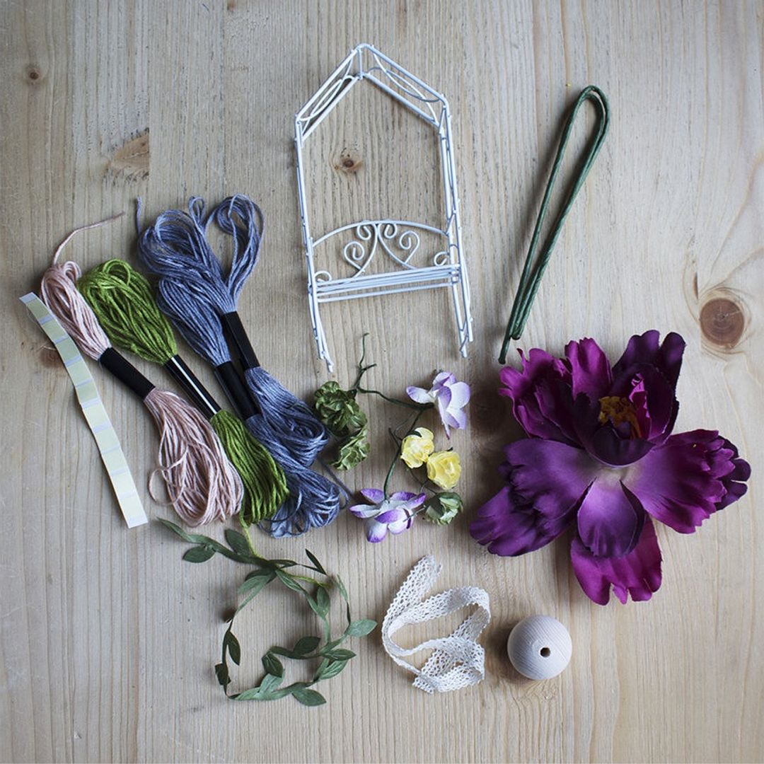 Набор для творчества Куколка в беседке Крестная Фея