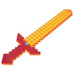 Огненный меч Minecraft Толщина 1,5 см