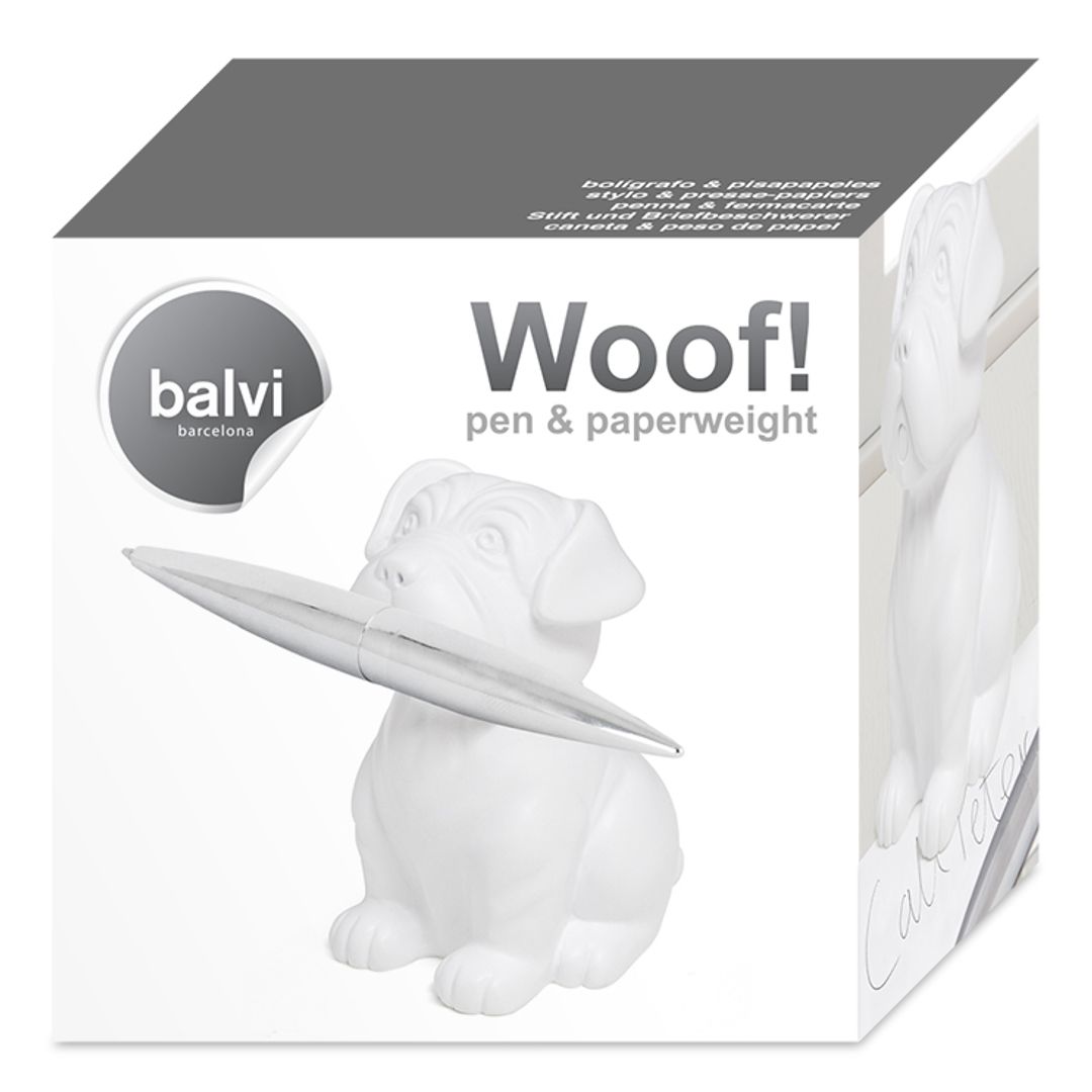 Ручка и пресс-папье Собачка Woof!