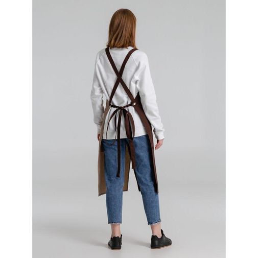 Фартук Picante (коричневый с бежевым)