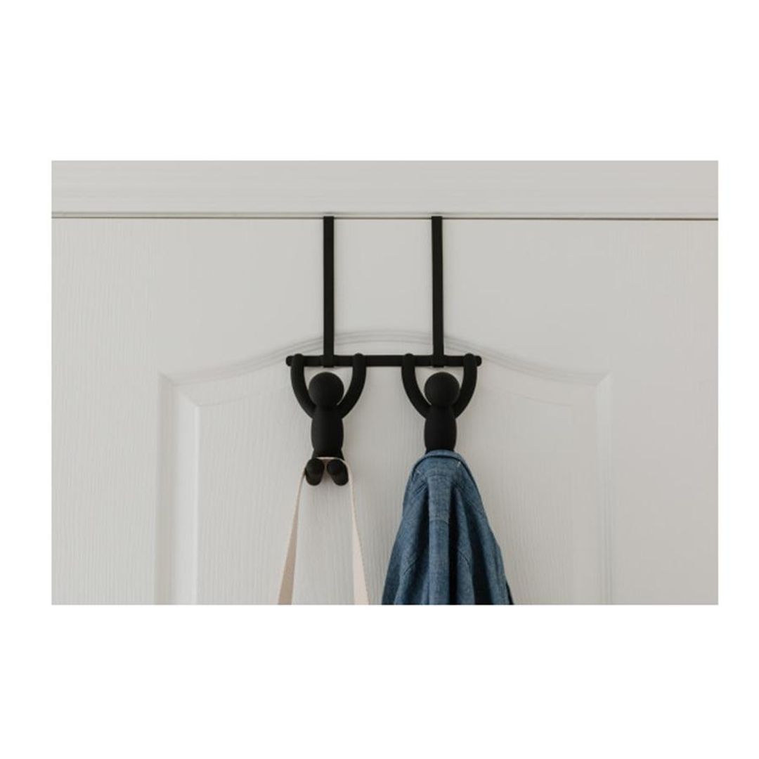 Вешалка надверная Buddy (Черная) Вешалка надверная Buddy (Черная)