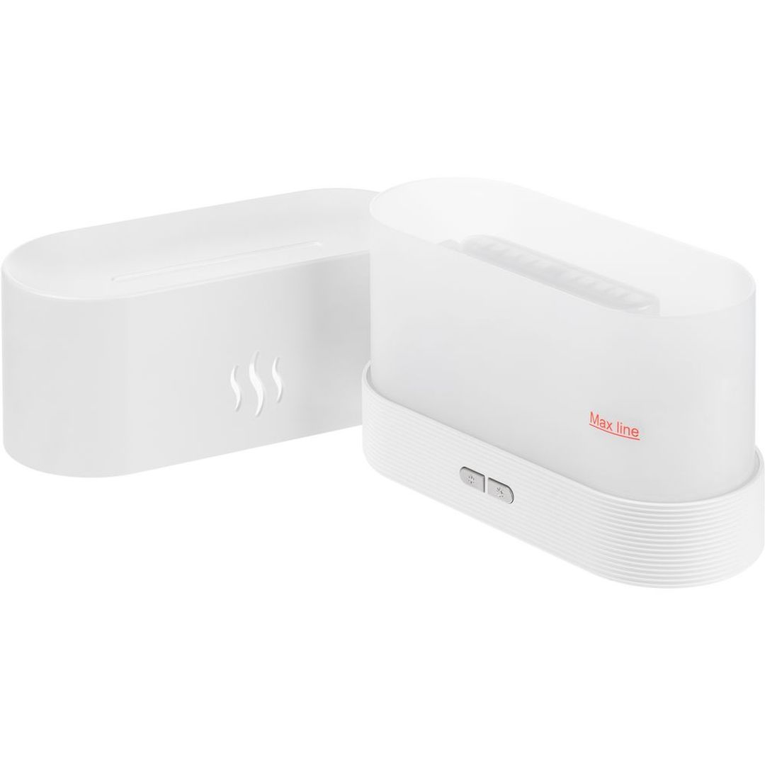 Увлажнитель-ароматизатор с имитацией пламени Fuego ver.2 (белый)