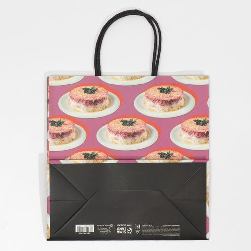 Подарочный пакет Шуба (22 х 22 х 11 см) Подарочный пакет Шуба (22 х 22 х 11 см)