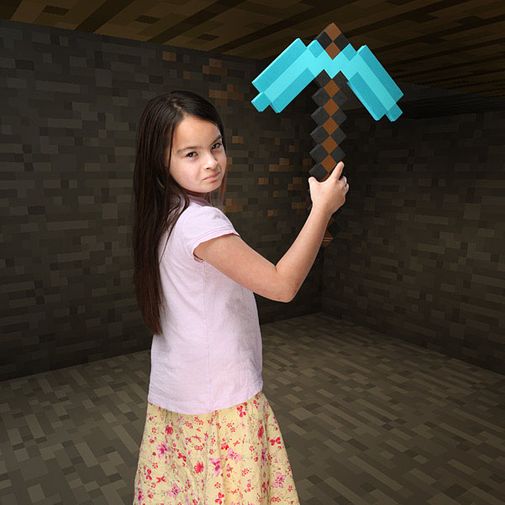 Алмазная кирка Minecraft Алмазная кирка Minecraft