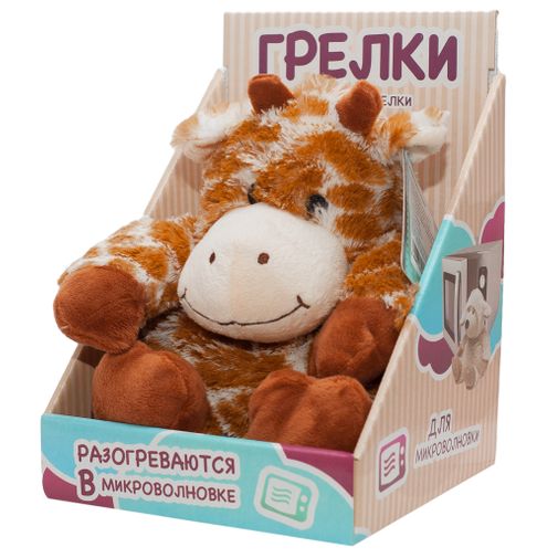 Игрушка-грелка Жираф (Warmies) купить по цене 1 990 руб. в  интернет-магазине Мистер Гик