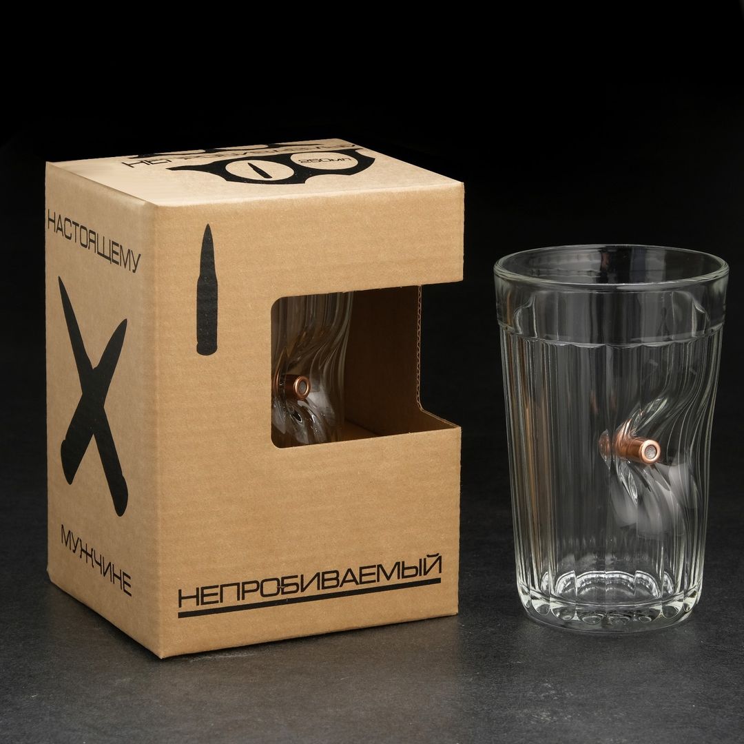 Стакан Граненый с пулей (Крафт) купить по цене 690 руб. в интернет ...