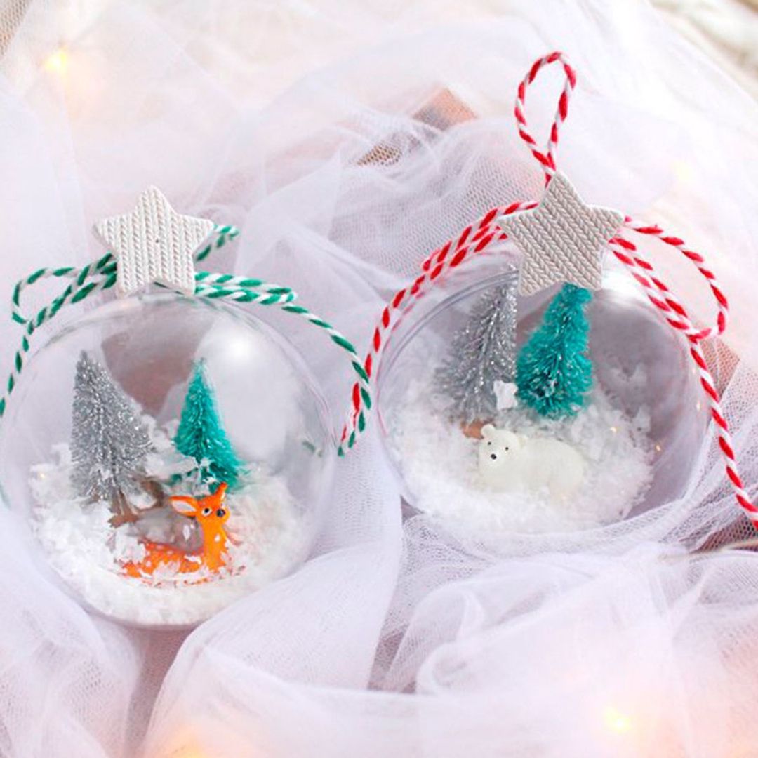 Набор для творчества Елочные шары Медвежонок и олень Набор для творчества Елочные шары Медвежонок и олень