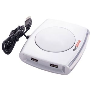 USB Хаб нагреватель с часами и термометром