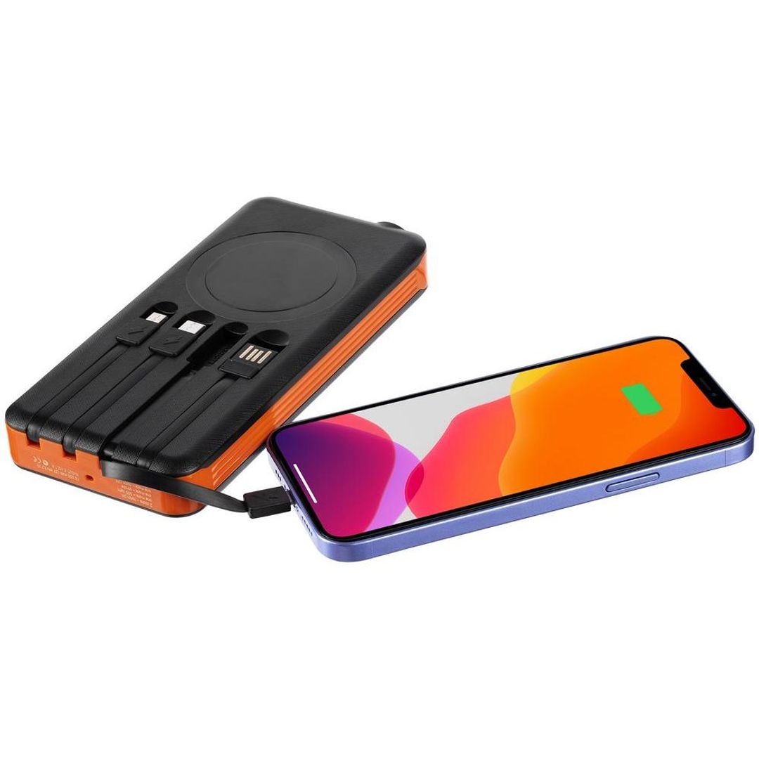 Аккумулятор Holiday Maker, 10000 мАч (Оранжевый) Аккумулятор Holiday Maker, 10000 мАч (Оранжевый)