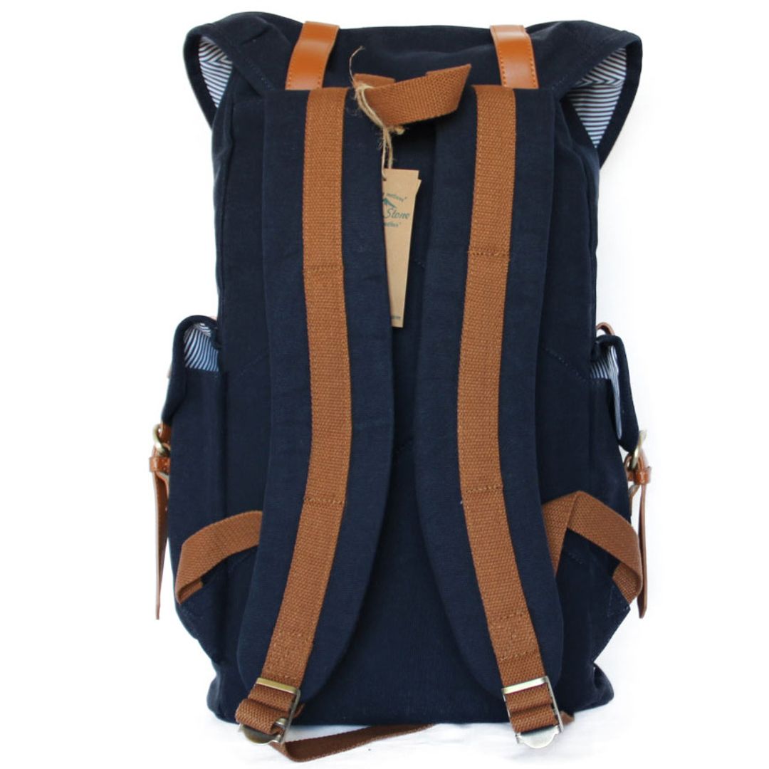 Рюкзак Yellow Stone Kenya (Темно-синий) Со стороны спины