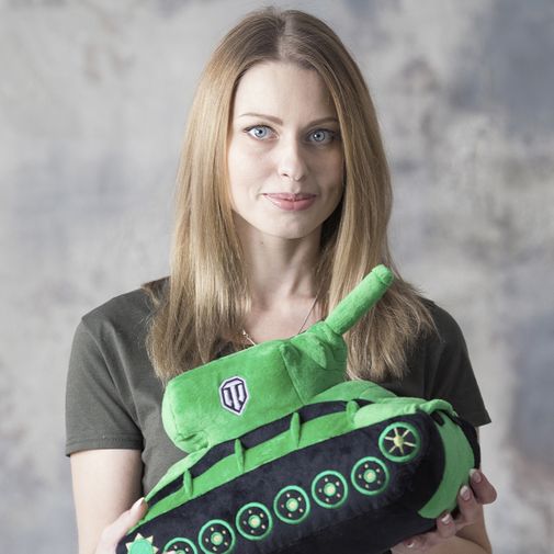 Мягкая игрушка Танк КВ-2 World of Tanks Мягкая игрушка Танк КВ-2 World of Tanks