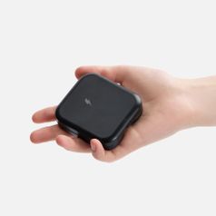 Складная станция беспроводной зарядки Trilogic (черный)