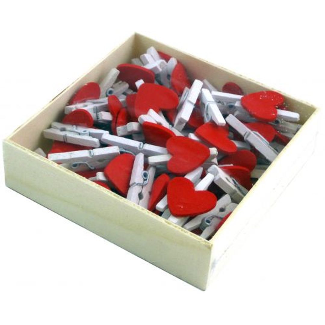 Прищепка канцелярская Сердечко Прищепка канцелярская Сердечко