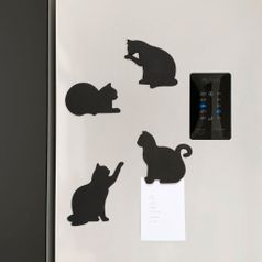 Магнитная подставка под чашку Кошка Cat (4 шт)