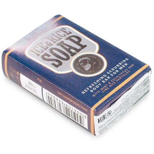 Мыло для мужчин The Chemical Barbers Ice&Rice Soap Мыло для мужчин The Chemical Barbers Ice&Rice Soap