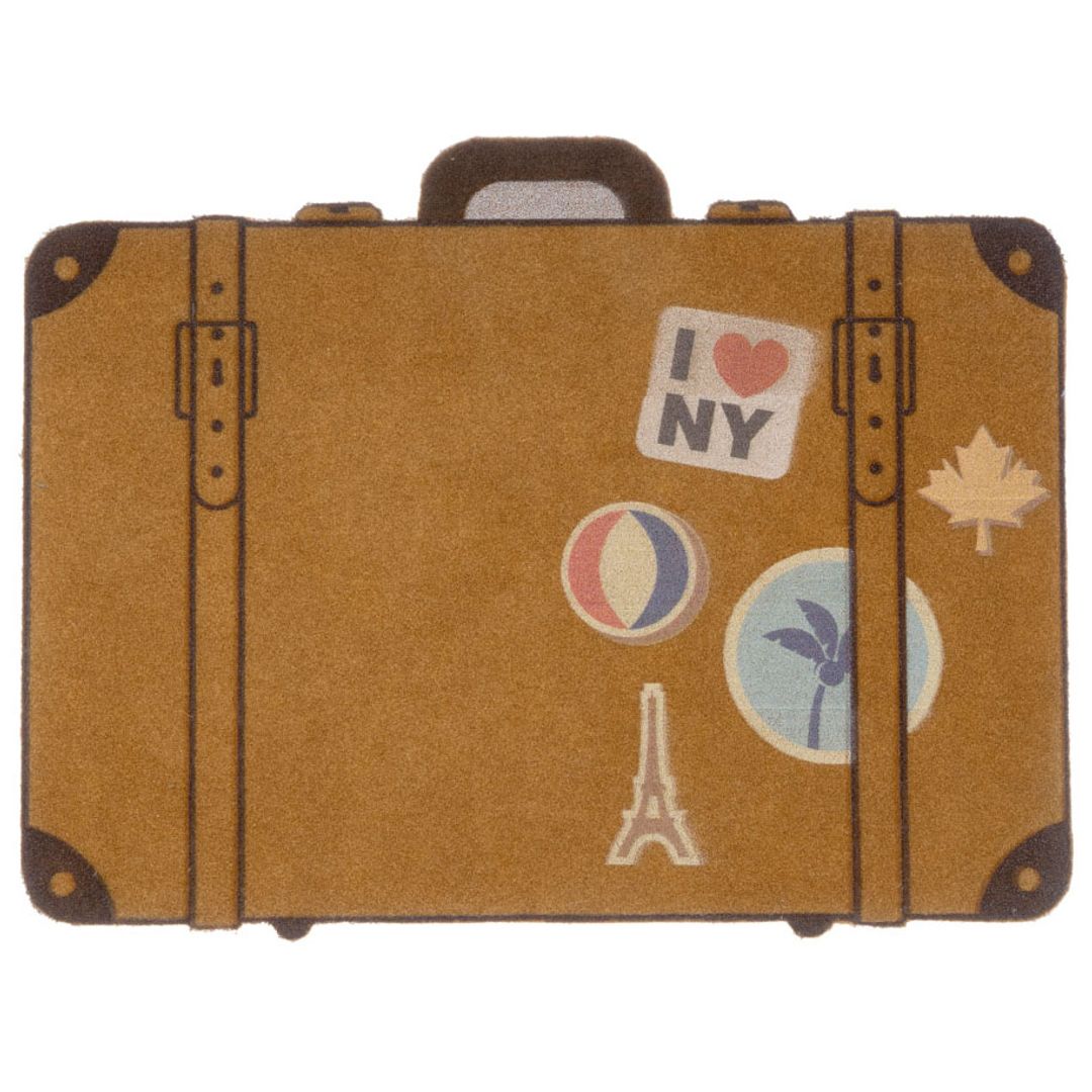 Коврик для входной двери Luggage