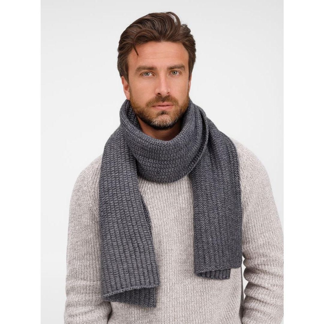 Шарф Frissonelle (серый меланж)