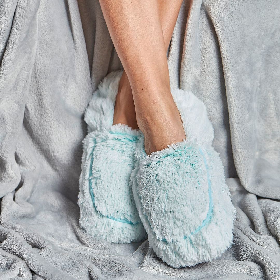 Тапочки-грелки Marshmallow (мятные)