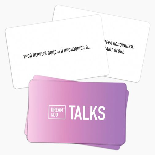 Настольная игра-разговор Dream&Do TALKS Love Настольная игра-разговор Dream&Do TALKS Love