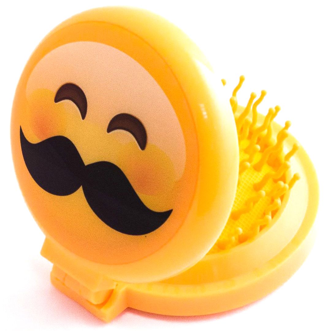 Зеркальце с расческой Emoji (складное) Зеркальце с расческой Emoji (складное)