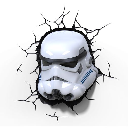 Пробивной 3D светильник Star Wars Stormtrooper Пробивной 3D светильник Star Wars Stormtrooper