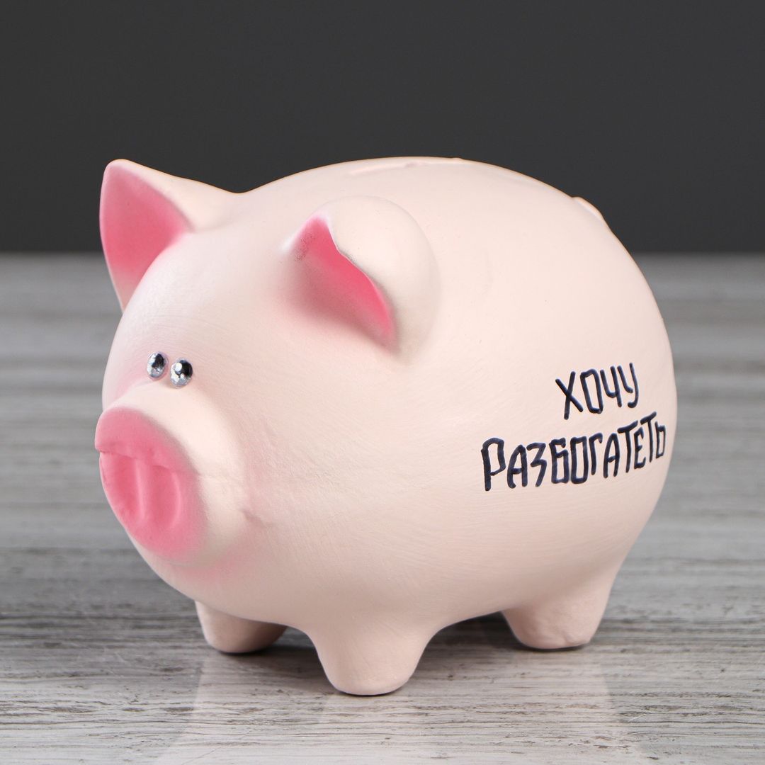 Копилка Свинка На красивую жизнь Копилка Свинка На красивую жизнь