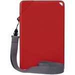 Плоская бутылка для воды Flacon (красный)