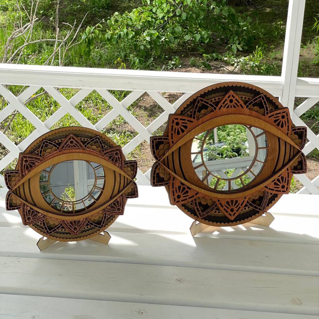 Зеркало-мандала Flower (30 см) Зеркало-мандала Flower (30 см)