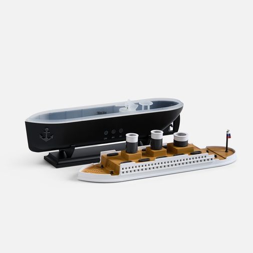 Увлажнитель-ароматизатор Steam Stream (черный)