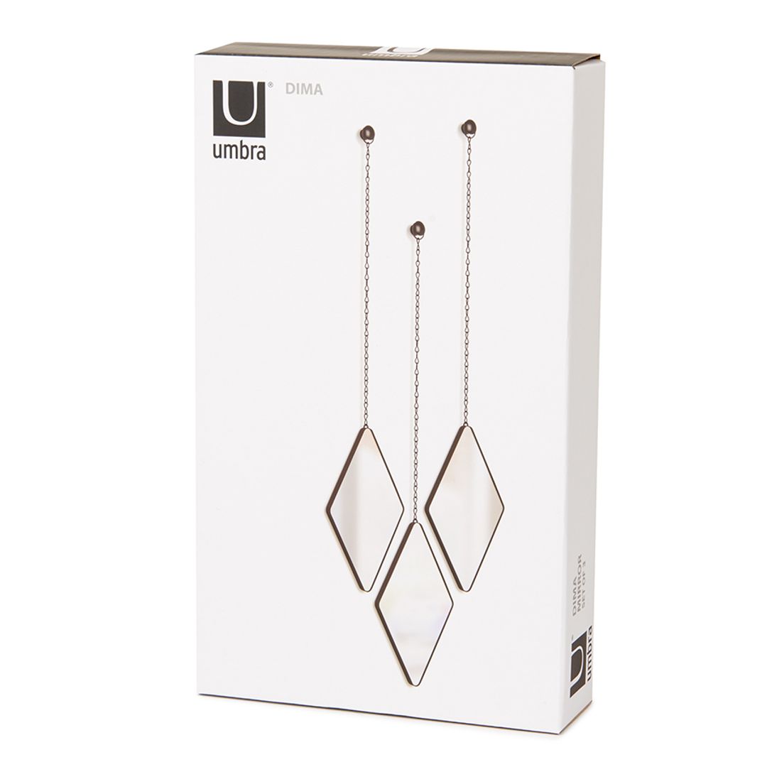 Набор зеркал Dima (Чёрный)