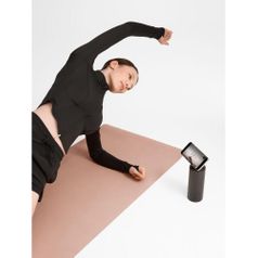 Термобутылка Magnus с магнитным держателем для телефона (черный)