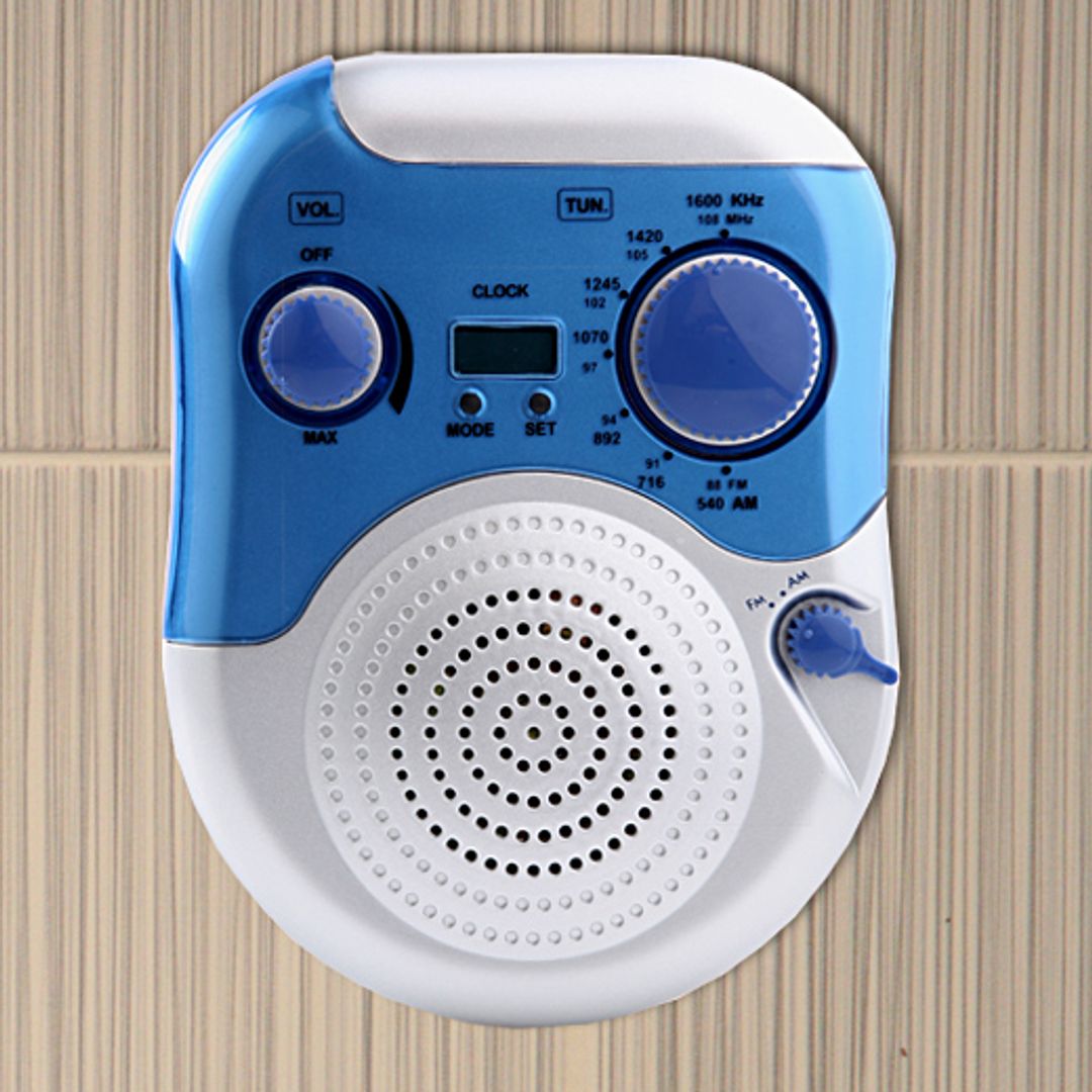 Радио для душа с часами
