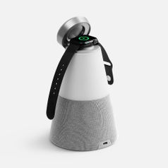 Bluetooth-колонка с беспроводной зарядкой и подсветкой Cone Sonance (серый)