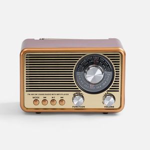 Bluetooth-колонка с радио Listenberg (коричневый)