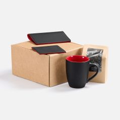 Подарочный набор Multimo Tea (черный с красным)