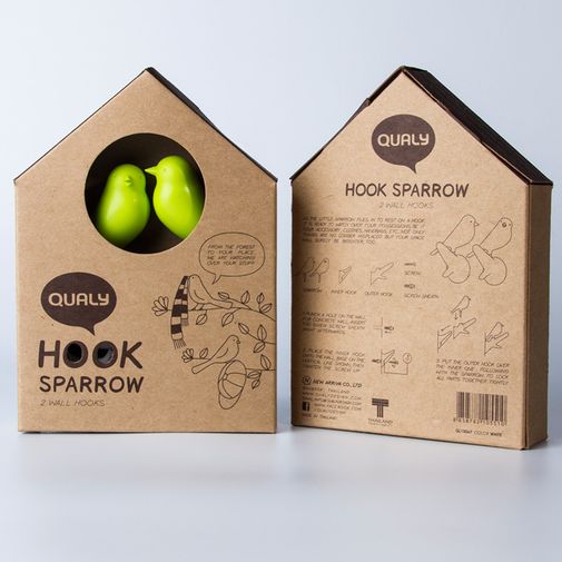 Вешалка настенная Sparrow (2 шт.)